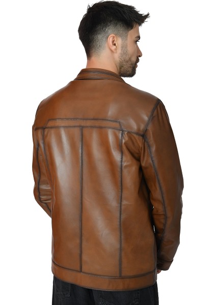 Erkek Deri Ceket 7006