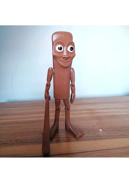 Tung Tung Tung Sahur Figürü – 10.5 cm Sağlıklı Petg Malzemeden Brainrot Hareketli 3D Dekoratif Figür modelleri