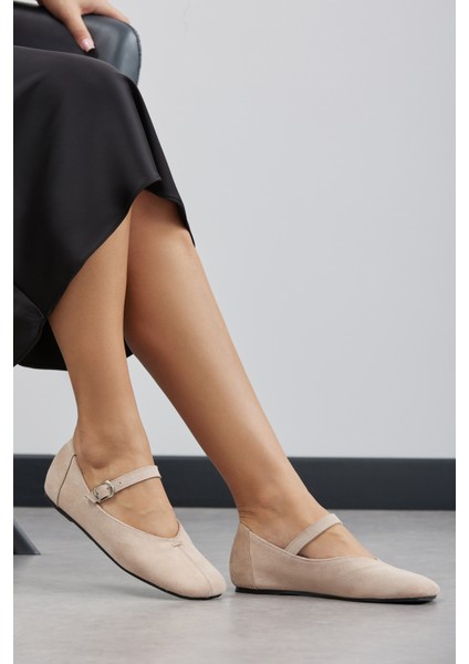 Kadın Tokalı Süet Babet Sora fiyatları