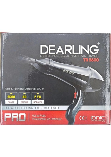 Dearling Turbo 5600 Fön Makinesi 2500 W (4887)