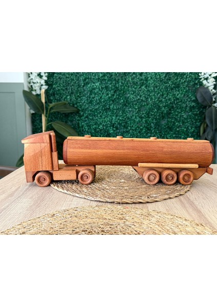 Oyuncak Ahşap Tanker Tır modelleri