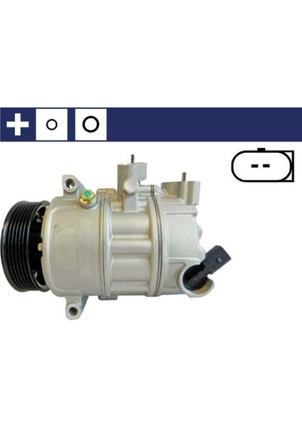 ACP6000S - Klima Kompresörü A3 03 Altea-Caddy Iıı -Toledo-Octavıa 04 Leon-Passat 05 Jetta Iı I-Iv-Golf V-Vı-