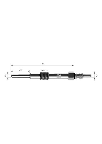 Kızdırma Bujisi Transporter T5 1.9 Tdı-2.5 Tdı Axb-Axd
