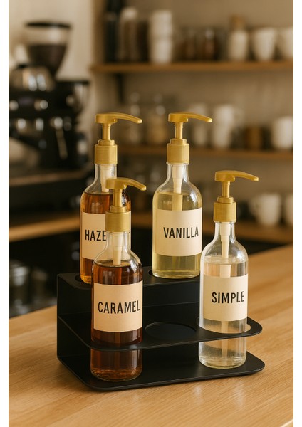 2 Katlı 6 Bölmeli Şurup,sos Standı (Cafe,bar,restaurant