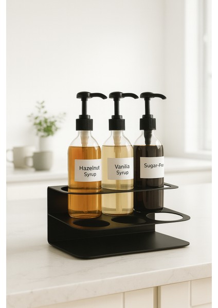 2 Katlı 6 Bölmeli Şurup,sos Standı (Cafe,bar,restaurant modelleri