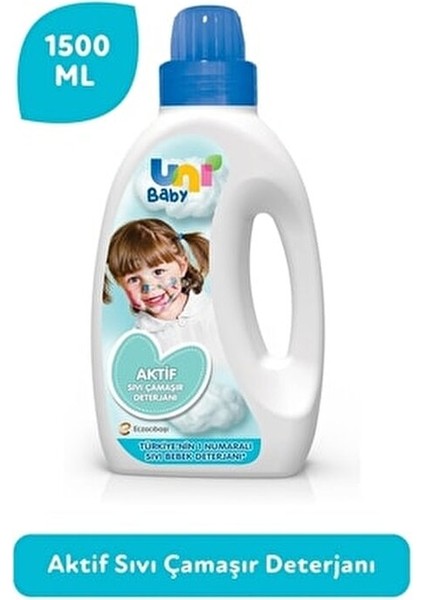 Sıvı Çamaşır Deterjanı 1500 ml Hipoalerjenik Bebek Kıyafetleri İçin Güvenli Temizlik fırsatları