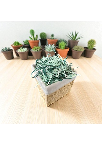 1 kg Zigzag Kırpık Kağıt , Kırpıntı Kağıt * Yeşil Karışık Renkli