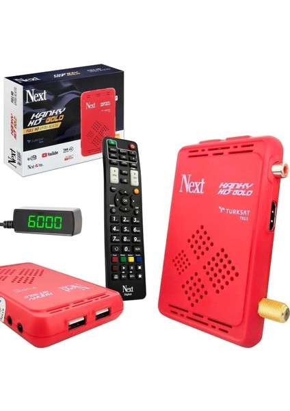 Mini Full Hd Iptv Wi-Fi Uydu Alıcı, Renkli Ekran, Youtube ve Çok Renkli Destekli