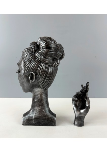 Afrika Esintisi – Kadın Büstü 20 x 10 cm modelleri