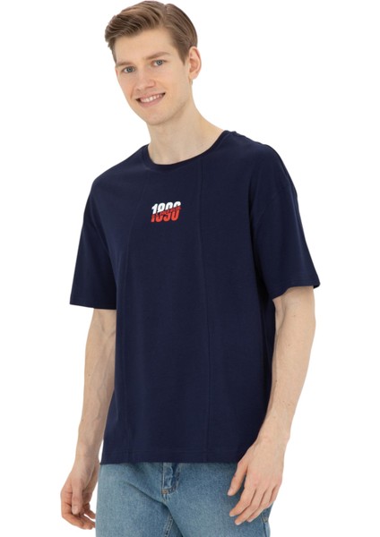 Erkek Comfort Fit Bisiklet Yaka Tişört fiyatları