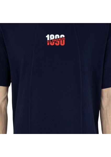 Erkek Comfort Fit Bisiklet Yaka Tişört fırsatları