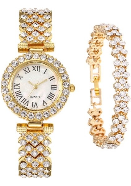 Lüks Kristal Elmas Izle Bilezik Izle Ins Stil Kız Kadın Kalp Bilezik Sevgilisi Casıo (Yurt Dışından)