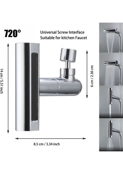 Mutfak Musluğu Püskürtme Başlığı 4in1 (4887) modelleri