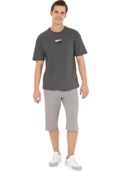 Erkek Comfort Fit Bisiklet Yaka Tişört fırsatları