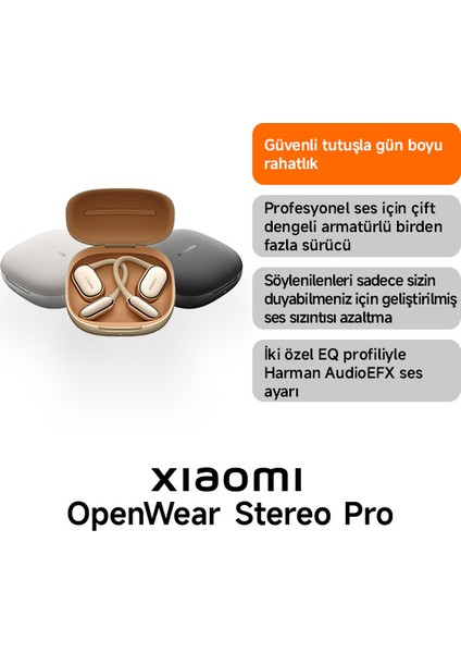 Openwear Stereo Pro Titan Gray Gri Bluetooth Kulaklık (Xiaomi Türkiye Garantili) fiyatları