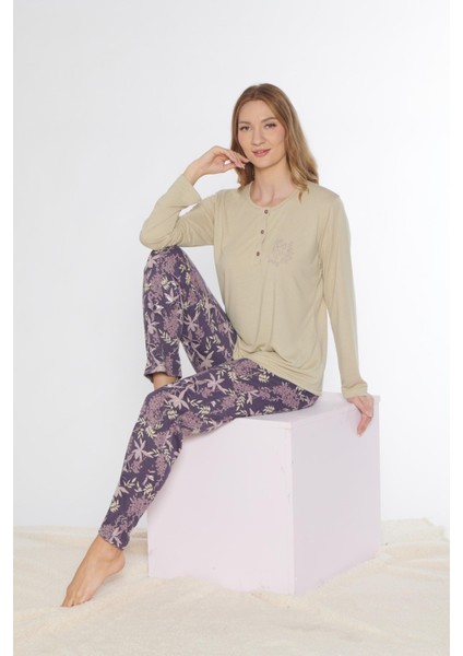 Uzun Kol Pijama Takımı 09-242 fiyatları