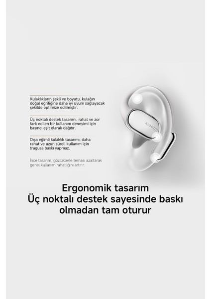 Openwear Stereo Pro Graphite Black Siyah Bluetooth Kulaklık (Xiaomi Türkiye Garantili)