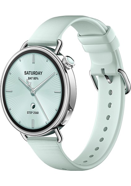 Watch S4 41MM Green Fluororubber Yeşil Akıllı Saat (Xiaomi Türkiye Garantili)