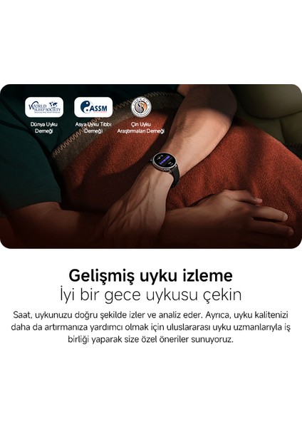 Watch S4 41MM White Leather Beyaz Akıllı Saat (Xiaomi Türkiye Garantili)