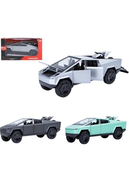 Kutulu Çek Bırak 1:24 Işıklı ve Sesli Kapıları Açılan Truck Metal Cip fiyatları