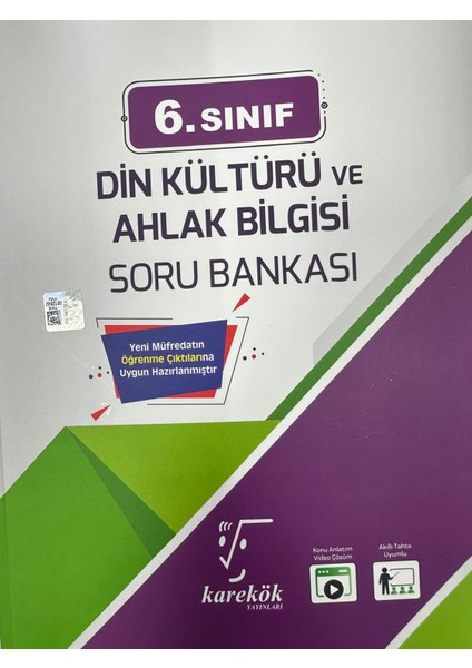 6. Sınıf Din Kültürü ve Ahlak Bilgisi Soru Bankası