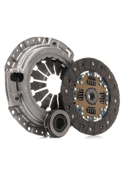 Debriyaj Seti Baskı Disk Bilya Mazda 3 1.6 Z6 Bk Benzinli 03-> Çatallı Rulman Ile Birlikte