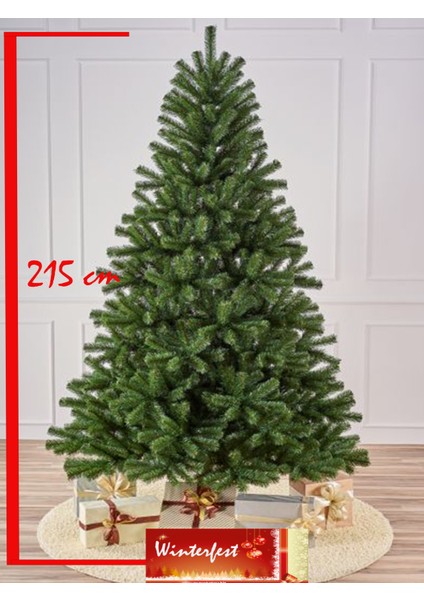 Yılbaşı Çam Ağacı 210 cm 800 Dal Taşıma Çantalı fiyatları