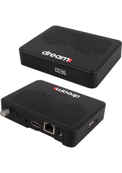 Yüksek Hızlı Ip Dahili Wifi Uydu Alıcısı, Siyah Renk