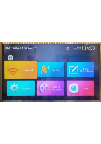 Yüksek Hızlı Ip Dahili Wifi Uydu Alıcısı, Siyah Renk indirimleri