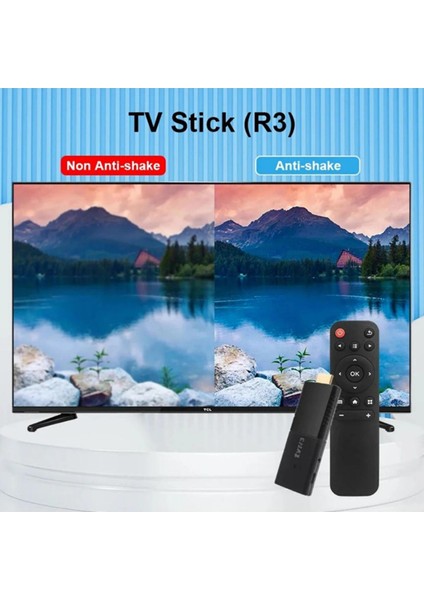 Yüksek Çözünürlüklü 4K Android Tv Kutusu ve Akıllı Medya Oynatıcı Siyah modelleri