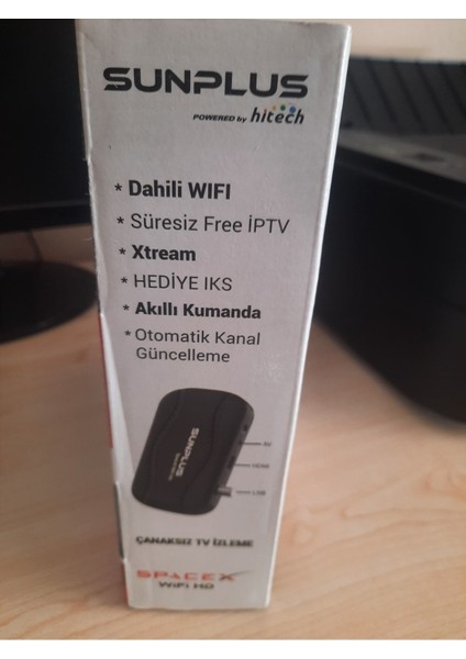 Mini Full Hd Uydu Alıcı, Dahili Wifi, Youtube, Sunplus, Hıtech, Spacex, Siyah modelleri