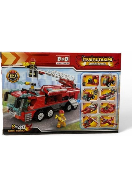 77 Parça Itfaiye Takımı LEGO Seti 1497 fiyatları