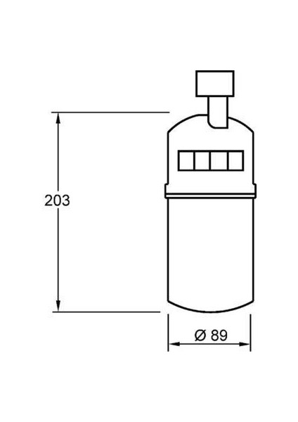 AD275000S - Klima Kurutucusu Kng Iıı 1.5 Dci-1.6 16V 08 Mgn Iı-Scenıc Iı 1.4-1.6-1.5dci-1.9dci -2.0 03