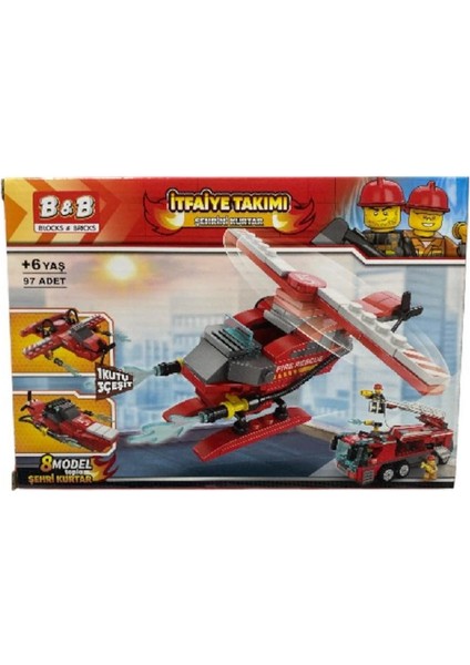 97 Parça Itfaiye Takımı LEGO Seti 6738