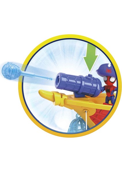 G0666 Spidey ve Inanılmaz Arkadaşları Webs Ahoy Bubble Ship +3 Yaş fırsatları