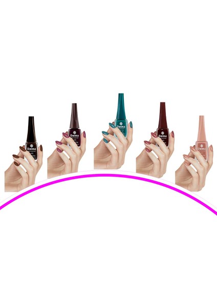 5 Adet Keratinli Besleyici Oje 14 ml SET10 fiyatları