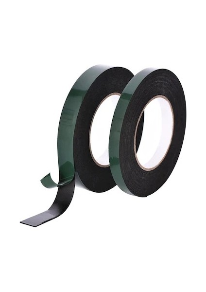 Çift Taraflı Bant 20MMX10MT Yeşil
