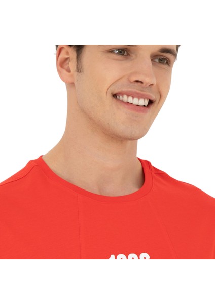 Erkek Comfort Fit Bisiklet Yaka Tişört fiyatları