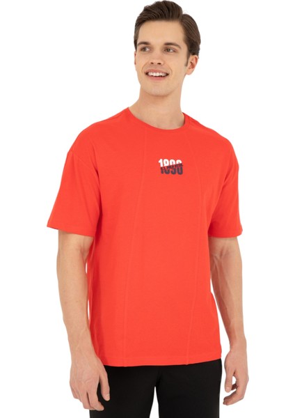 Erkek Comfort Fit Bisiklet Yaka Tişört indirimleri