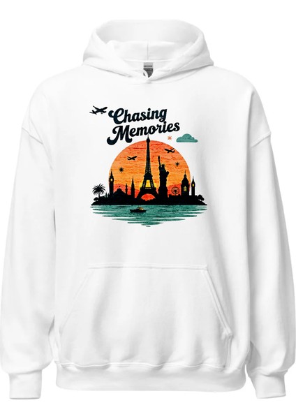 Chasing Memories Oversize Unisex Hoodie – Seyahat Tutkunlarına Özel fiyatları
