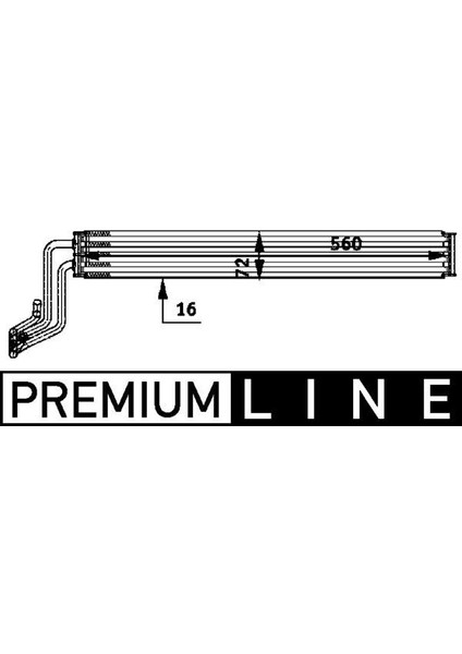 CLC48000P - Yağ Soğutucu Audı Q7 4lb 3.0 Tdı Quattro-Vw Touareg 7la 7l6 7l7 3.0 Tdı