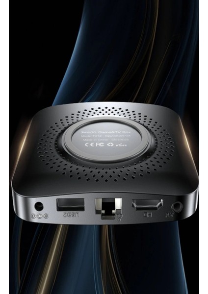 Yüksek Çözünürlüklü 4K Wi-Fi Android Tv Kutusu, Siyah, Kolay Kullanım modelleri