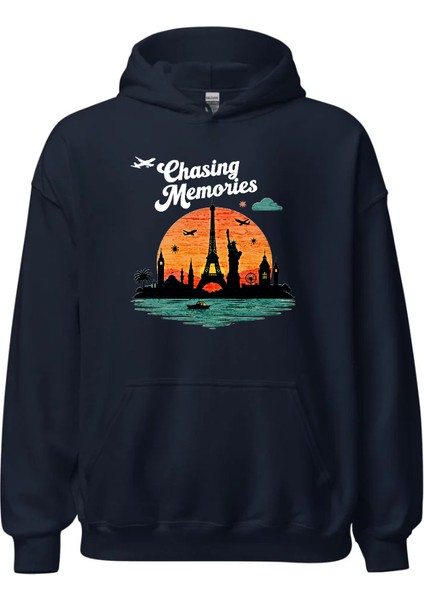 Chasing Memories Oversize Unisex Hoodie – Seyahat Tutkunlarına Özel fiyatları