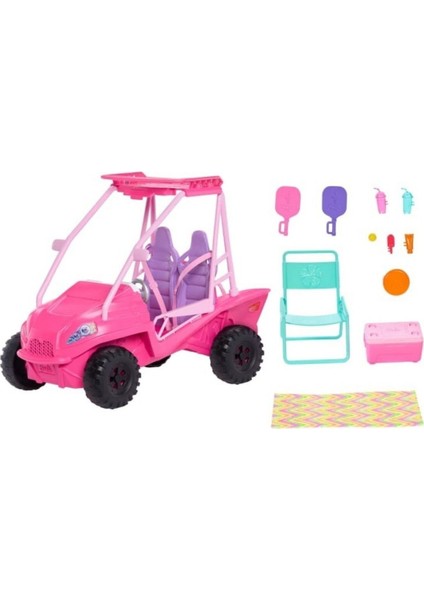 JFV68 Plaj Arabası Oyun Seti - Barbie Mysteries: Beach Detectives fiyatları