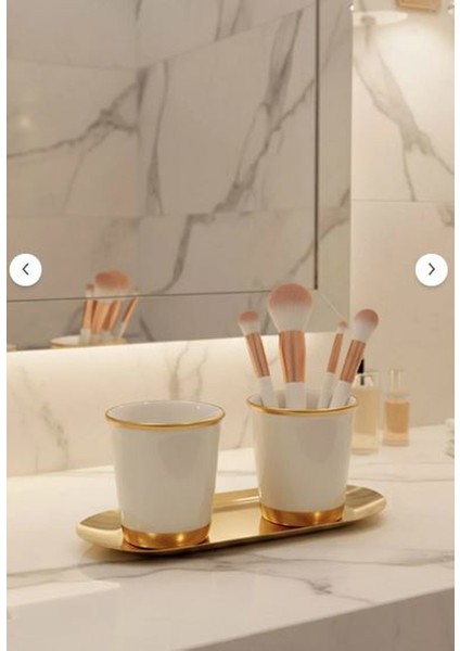 Fine Living Golden Mug Set -3 Parça modelleri