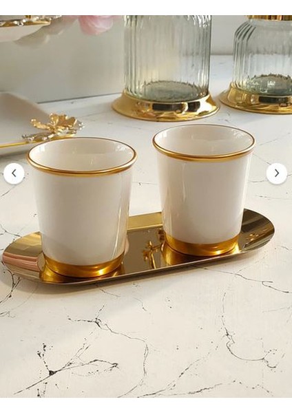 Fine Living Golden Mug Set -3 Parça indirimleri