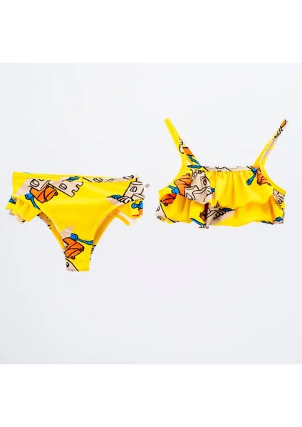 Kız Bikini Desenli