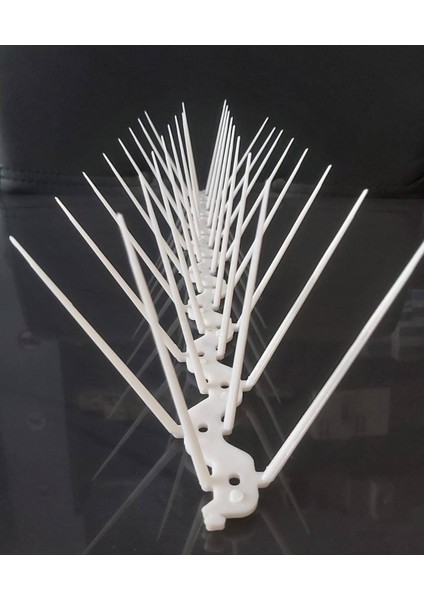 Kuşkonmaz Kuskovar Kuşkonmaz Plastik Diken 50 cm Beyaz Renk