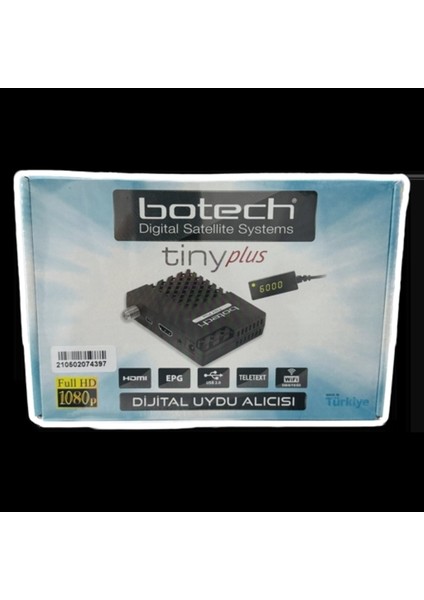 Çok Renkli Mini Uydu Alıcısı, Kompakt ve Şık Tasarım