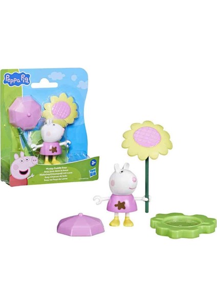 G0495 Peppa Pig Muddy Puddle Arkadaşlar Tekli Figür +3 Yaş